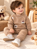 Designed with flexible ribbed necklines, waistbands, and ankle cuffs to keep body heat in and cold air