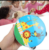 Hand Drum, Musical Educational Cartoon Pattern