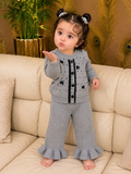 Melario Girls Clothes Sets Cardigan Winter Bow Baby ...