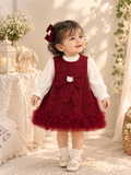 Long sleeves milky sequins party wear dresses in different ...