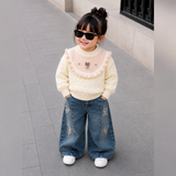cable knit sweater jacket collar button