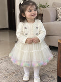 Baby girl premiumquality winter wear woolen Cute dress ...