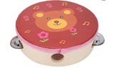 Hand Drum, Musical Educational Cartoon Pattern