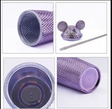 Multi Color tumbler with Straw