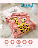 Flannel Blanket for Baby, Girls Boys Velvet Comfort Birth Swaddle Thick Double Layer Covers