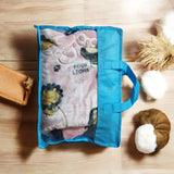 Flannel Blanket for Baby, Girls Boys Velvet Comfort Birth Swaddle Thick Double Layer Covers