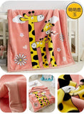 Flannel Blanket for Baby, Girls Boys Velvet Comfort Birth Swaddle Thick Double Layer Covers
