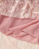 MARGOUN Lace Lingerie Lace Slip Dress