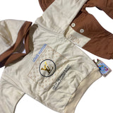 Warm & Stylish Hoodie Set for Kids D Brown