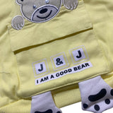 Warm & Stylish Hoodie Set for Kids Light Yellow