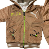 Warm & Stylish Hoodie Set for Kids Brown