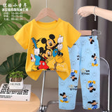 &nbsp;Pajamas Kids &nbsp;Anna Elsa Sleepwear Children Cartoon Clothing Set Baby Long Sleeve Pajamas&nbsp;