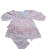 Everyday Kids Baby Girl Long Sleeve Floral Smock Dress