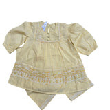 Everyday Kids Baby Girl Long Sleeve Floral Smock Dress