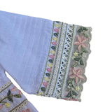 Front and Back – Embroidered Dress - Style Planet