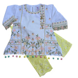 Front and Back – Embroidered Dress - Style Planet
