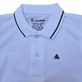 Buy WROGN YOUTH Boys White  Solid Polo Collar Regular Sleeves Pockets Pure Cotton Slim Fit T-shirt