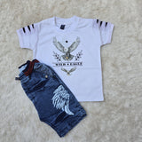 Bunny Blossom - Kids Fashion Latest New Design Suits - ( Jersey Tshirt or Sandos and Shorts )