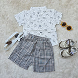 New Summer Baby Boys Clothes Suit Children Casual T-Shirt