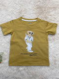 Polo Ralph Lauren Big Boys Short Sleeve Polo Bear Tee T-Shirt