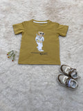 Polo Ralph Lauren Big Boys Short Sleeve Polo Bear Tee T-Shirt