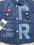 Denim Shirt For Boy | Regular Fit Shirt | Fancy Shirt |Denim Light Blue Shirt| Double Pocket Shirt | Stylish