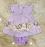 100% Cotton Summer Lolita Ball Gown for Infant Girls Kids Princess Pink Floral Lace Dress Children Design