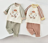 Little Elephant Premium Imported Fleece Suit