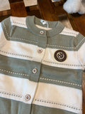 Baby&nbsp; Winter Outfit - Teddy Bear Onesie with , Soft Non-Stretchy Romper for Newborns, Easy-diaper-change, Fall/Winter Clothing