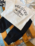 3pce New Spring And Autumn Outfit for Boys, Featuring a Stylish Plaid Long-Sleeve Shirt And Long Pants Set, Without a -Shirt, for Outdoor