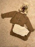 INS Korean Style Girls' Baby Cotton Wool Mesh Dress Children Autumn and Winter Sweater Princess Skirt|