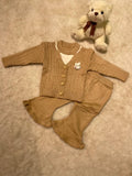 Baby Knitted Clothes Set 2025 Autumn And Winter New Infant
