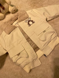 Boys Leather Jacket New Children's Autumn Winter Plus