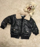 Jacket Tiger Children | Pu Leather Outwear Coats | Leather Jacket Kids - Winter Pu