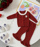 Kids Girls' Set Spring and Autumn New Style Children's