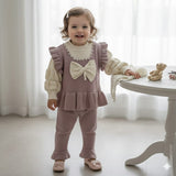 Kids Girls' Set Spring and Autumn New Style Children's