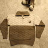 Baby  casual outdoor sports long sleeve hoodie olive