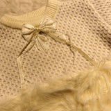 christmas girls sweater stylish girls' spring autumn winter mink