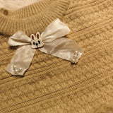 christmas girls sweater stylish girls' spring autumn winter mink