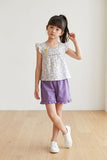 Kukume Girls' Summer T-Shirt and Shorts Set