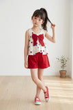 spring summer comfortable fashion girls cute polka dot print