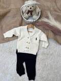 Fabric: Ultra-Soft Premium Acrylic Cotton Knit (Warm & Non-Scratchy)