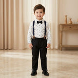 Buy ZOEREA Toddler Boy Suit Formal Wedding Outfits Gentleman ...