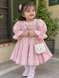 Buy SUPERMODEL KIDS Girls Pink Textured Dress with Bag &amp; Legging