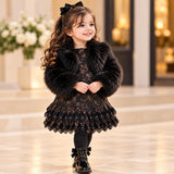 Elegant Black Kids Party Wear Suit – Wedding Collection