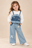 Premium Denim Style 3-Piece Set for Girls 💙✨2