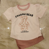 Kids Clearance Clothing sleeved Round Short-sleeved Set Short Shorts Tops Children's Shirt Kids