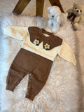 Cute Baby Girl Romper - Spring and Autumn British Style for Newborns