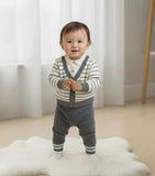Baby 2-Piece Striped Cardigan & Jogger Set - Carter's |
